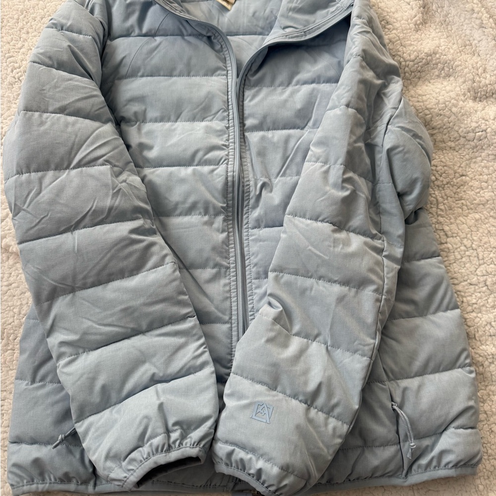 Women’s  Light Blue Puffer Jacket